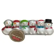 NWT Hallmark Christmas Concert Snowmen Section One Light Up Stacking Holiday Fun