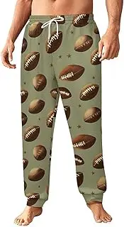 [Generic] Men's Sweatpants, Gridiron Glow-40, Polyester Joggers, Sweatpants Jogging Pants for Workout Running