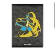 Pokemon Center USA Official Card Sleeves Lucario Focused Fighter Set of 65