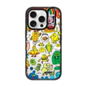 iPhone 16 Pro Impact Ring Stand Case MagSafe Compatible Sticky Friends