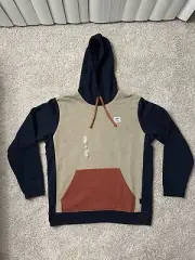 Patagonia Shop Sticker Uprisal Hoodie Large Navy x brown Men 39696FA24