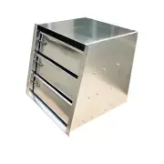 Aluminium Toolbox Drawers Draw Setup 3 Layer Slide Tools Storage Canopy Insert