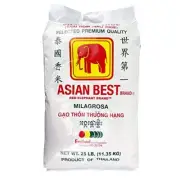 Asian Best Jasmine Rice 25 Pound