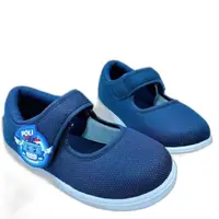 在飛比找momo購物網優惠-【樂樂童鞋】台灣製POLI休閒鞋-藍色(女童鞋 男童鞋 休閒