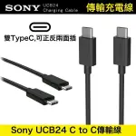 SONY XPERIA 原廠平輸 UCB24 雙 TYPEC➡️USB-C 高速傳輸線 充電線 快充線 C-C