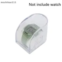 在飛比找蝦皮購物優惠-[mozhihao] 1pc 矩形透明盒塑料手錶展示收納盒 
