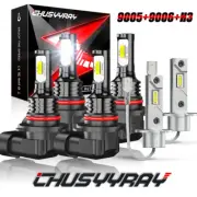 FIT 2001 2002 2003 2004 Toyota Corolla Headlight Bulb Hi Lo Beam + Fog Light (for: Toyota)