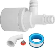 Baxnore 1/2 in DN15 Float Ball Valve, Automatic Level Control Floating Valve, Water Tank Float Valve Replacement for Water Tank Pool Upper Inlet