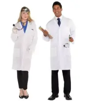 Adult Doctor Lab Coat Costume Accessory