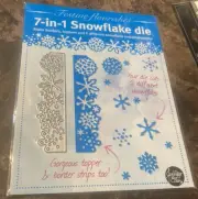 Papercraft Inspirations Jennifer Ellory 7-in-1 Snowflake Die Border Topper