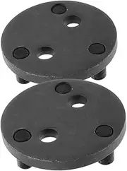 HEALLILY Brake Disc Lip Removal Tool Set of 2 Quick-release Clamps for Car Brake Pad Replacement
