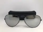 NEW Banana Republic Sunglasses MASON/S 0KJ1 Black 60.16.140 With CASE