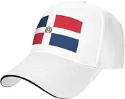 [SSIULUS] Dominican Republic Casquette Cap Hats,Trucker,Baseball Cap with Snapback,Perfect for Summer,Golf
