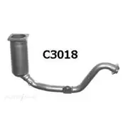 Redback Manifold Cat Converter to suit Peugeot 307 16V 1.6L Hbk 12/01- FWD Petrol - C3018