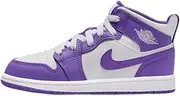 [Jordan] Little Kid's 1 Mid Purple Venom/White (DQ8424 511)
