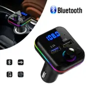 MP3 USB Music Player Car Parts Bluetooth V5.0 Hands Free U Disk FM Transmitter (for: Porsche)