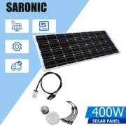 400W Fixed Solar Panel Kit 12V 400 Watt Caravan Camping Power Battery Charging