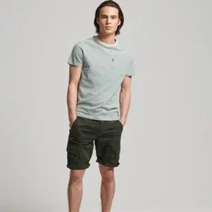 【Superdry】男裝 休閒短褲 VTG CORE CARGO SHORT(深迷彩)