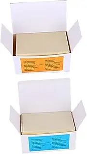 2 Boxes Perm Paper Hairdressing Paper Hair Perm Digital Perm Tissue Hairdressing Paper Wrap Rollers Hair Curlers Perm End Pad Perm Rods Wrap Hair Clips Hair Roller Perm End Wraps