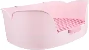 LIGHTAOTAO Pet Toilet for Small Animals Detachable Guinea Pig Litter Box Easy Rabbit Litter Tray Safe and Durable Training for Rabbits and Guinea Pigs