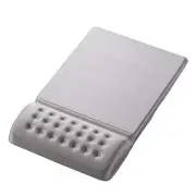 ELECOM Mouse Pad with Wrist RestComfy Smooth Control/Ergonomic Design/Reduce