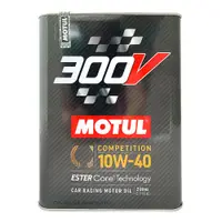 在飛比找PChome24h購物優惠-MOTUL 300V COMPETITION 10W40 全