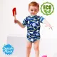【Splash About 潑寶】嬰兒 尿布褲 連身 防曬 抗UV-翱翔熱氣球(嬰兒泳褲)