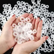 200 BYYL Christmas Light Hooks Christmas Mini Gutter Hang Hooks Weatherproof