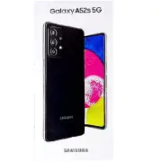 BNIB Samsung Galaxy A52s 5G Dual Sim 128GB + 6GB Black Factory Unlocked OEM