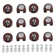 Shelf Support Holders Threaded CAM Lock Alloy Shelf Bracket Shelf Pegs for Sh...