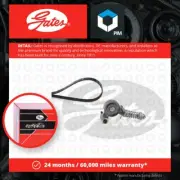 Drive Belt Kit fits CHEVROLET CRUZE 1.4 13 to 15 LDD Set Gates Quality New