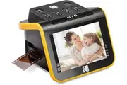 KODAK Slide N SCAN Film & Slide Scanner Digitizer with 5 LCD Screen, Quickly Convert Negatives & Slides to Digital 22MP JPEG Photos, Compatible with 135, 126 and 110 Film & Slides NEW