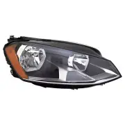 NEW RIGHT HEADLIGHT COMPATIBLE WITH VOLKSWAGEN GTI GOLF HIGHLINE HATCHBACK 15-17