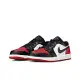 Air Jordan 1 Low Bred Toe 黑白紅 芝加哥公牛 黑紅腳趾 553558-161 US8 黑紅白