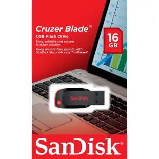 SanDisk 16GB 16G Cruzer CZ50 SDCZ50-016G BSMID31490 USB 隨身碟