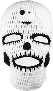 [SHERCHPRY] Skull Knitted Hat for Halloween Hat Bald Cap Party Accessory Skull Fashion