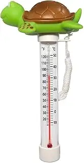Floating Pool Thermometer Large Display Water Temperature Thermometers with String Shatter Resistant for Outdoor Indoor Swimming Pools Spas Hot Tubs Jacuzzis