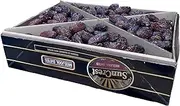 Sun Crest Whole Medjool Dates - Soft, Plump & Chewy - Healthy Snack for Kids & Adults - Naturally Sweet Premium Dates - 5 Kg Carton