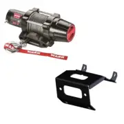 WARN VRX 25-S Synthetic Rope 2500LB Winch Kit for Honda Foreman Rubicon TRX500 F
