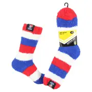 NRL Fluffy Bed Socks - Newcastle Knights - One Pair