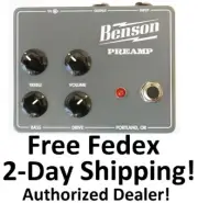 New Benson Preamp Guitar Effects Pedal