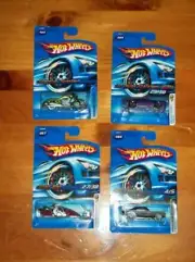 "Hot Wheels" ~ Hot Wheels ~ Set of 4 Different ~ New in Package ~ Collectible.