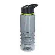 ASR Outdoor 25oz Tritan Flip Top Cap Water Bottle with Straw Smoke Grey