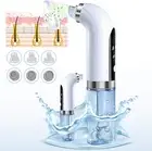 Hydrodermabrasion Facial Kit for Women, Electric Small Bubble Black Head Remover