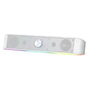 GS560 RGB Desktop Soundbar, 2.0 Channel Computer Speaker with Dynamic White