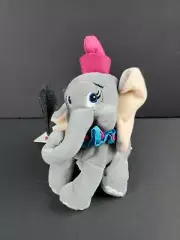 Disney Store Dumbo The Flying Elephant 8” Bean Bag Plush Animal Toy NWT
