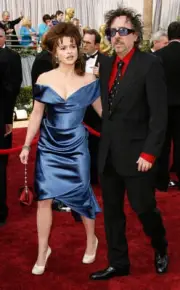 Helena Bonham Carter Tim Burton at The 78th Academy Awards - Arriv- Old Photo 5