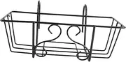 ibasenice 1pc Hanging Flowerpot Rack Decorative Wall-Mounted Plant Storage Shelf for Indoor and Outdoor Use Versatile for Room Balcony Garden and Office Decor