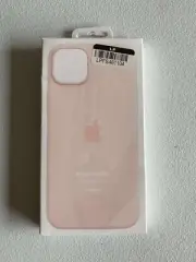 Genuine Apple iPhone15 Plus Original Silicone Case with MagSafe - Light Pink