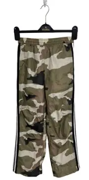 Athletic Works Boy's Lightweight Camouflage Elastic Waist Track Pants Size M